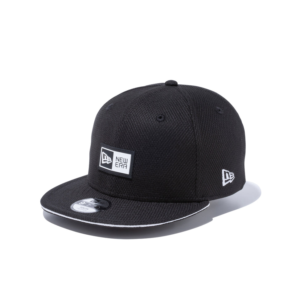 Youth 9FIFTY ラバーロゴ ボックスロゴ ブラック | NEW ERA ニューエラ公式オンラインストア