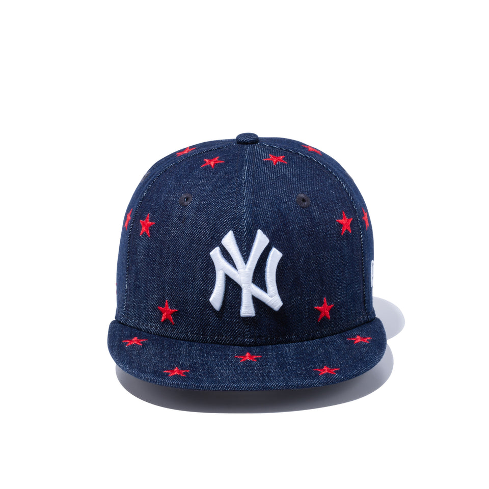 Youth 9FIFTY ニューヨーク・ヤンキース スターズ インディゴデニム