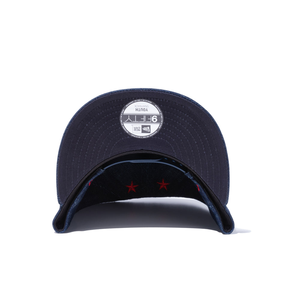 Youth 9FIFTY ニューヨーク・ヤンキース スターズ インディゴデニム