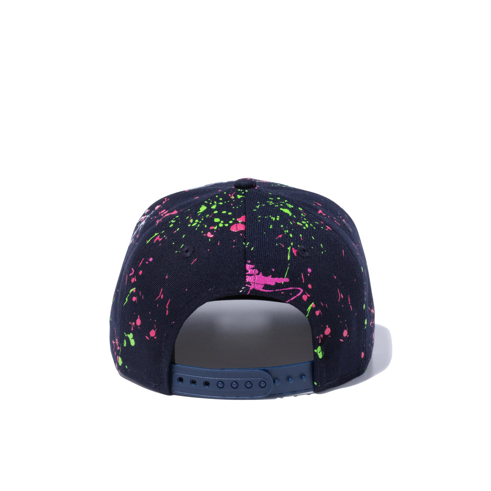 Youth 9FIFTY スプラッシュペイント ニューヨーク・ヤンキース ネイビー × ミッドナイトネイビー