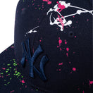 Youth 9FIFTY スプラッシュペイント ニューヨーク・ヤンキース ネイビー × ミッドナイトネイビー