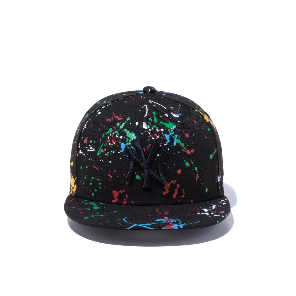 Youth 9FIFTY スプラッシュペイント ニューヨーク・ヤンキース ブラック × ブラック