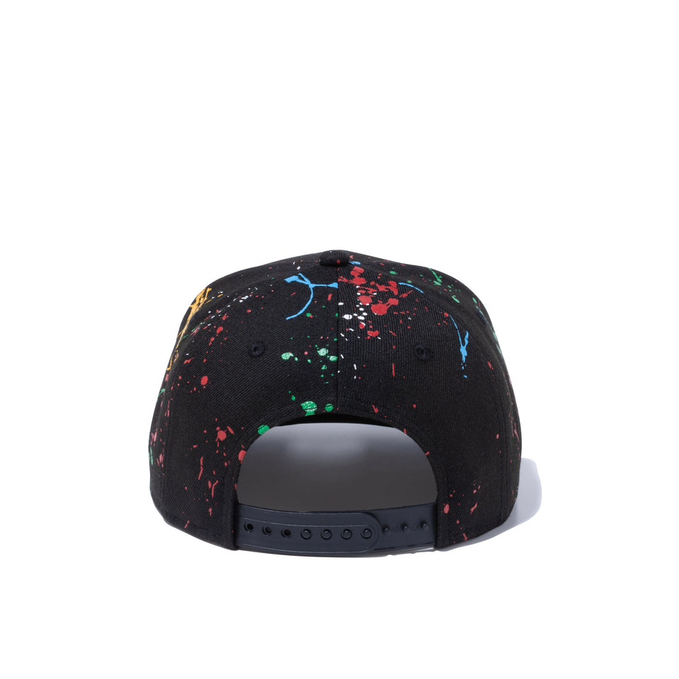 Youth 9FIFTY スプラッシュペイント ニューヨーク・ヤンキース ブラック × ブラック