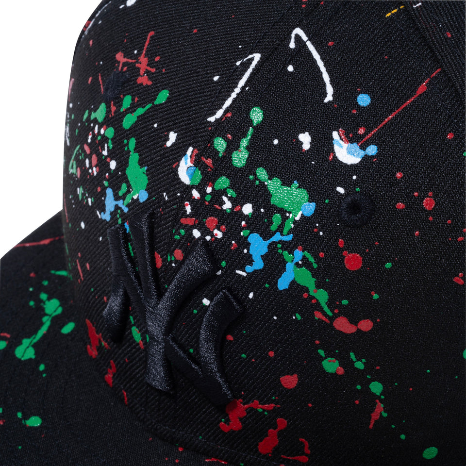 Youth 9FIFTY スプラッシュペイント ニューヨーク・ヤンキース ブラック × ブラック