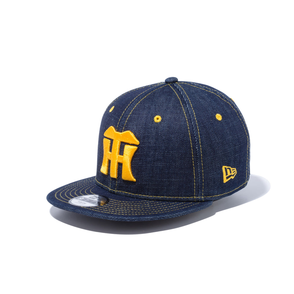 Youth 9FIFTY 日本プロ野球 阪神タイガース インディゴデニム × マニラ