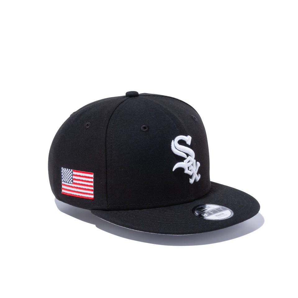 Youth 9FIFTY スターズ & ストライプス シカゴ・ホワイトソックス ブラック