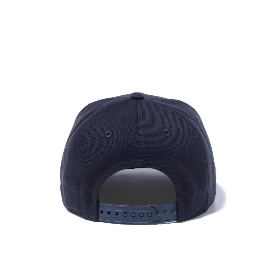 Youth 9FIFTY ボックスロゴ ネイビー
