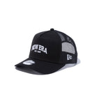 Youth 9FIFTY トラッカー ダックキャンバス アーチロゴ ブラック | NEW ERA ニューエラ公式オンラインストア