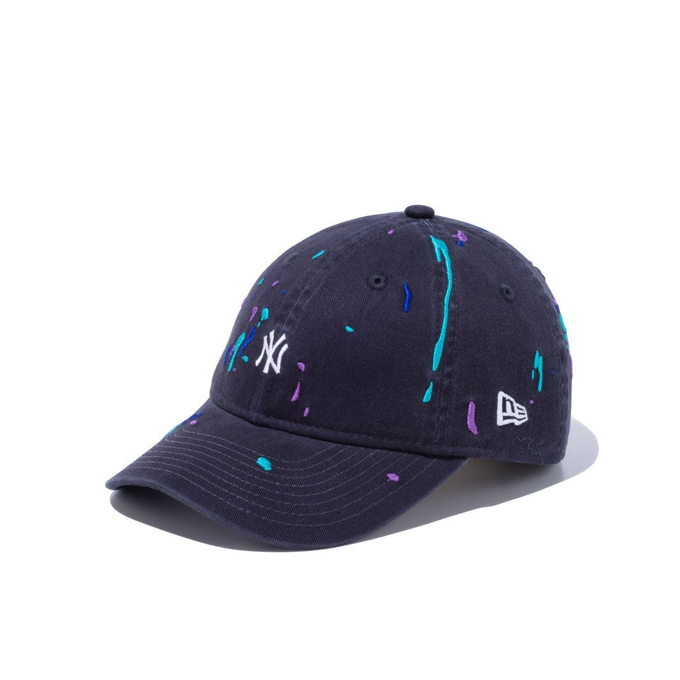 Youth 9TWENTY ニューヨーク・ヤンキース スプラッシュエンブロイダリー ミニロゴ ネイビー