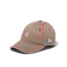 Youth 9TWENTY ニューヨーク・ヤンキース スプラッシュエンブロイダリー ミニロゴ カーキ