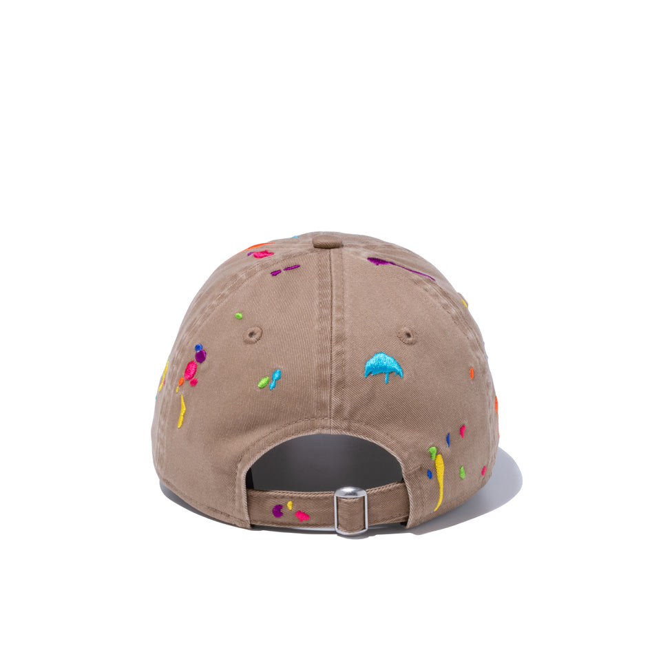 Youth 9TWENTY ニューヨーク・ヤンキース スプラッシュエンブロイダリー ミニロゴ カーキ