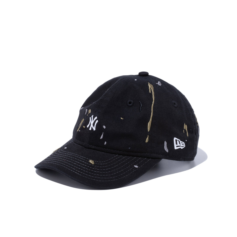 Youth 9TWENTY ニューヨーク・ヤンキース スプラッシュエンブロイダリー ミニロゴ ブラック