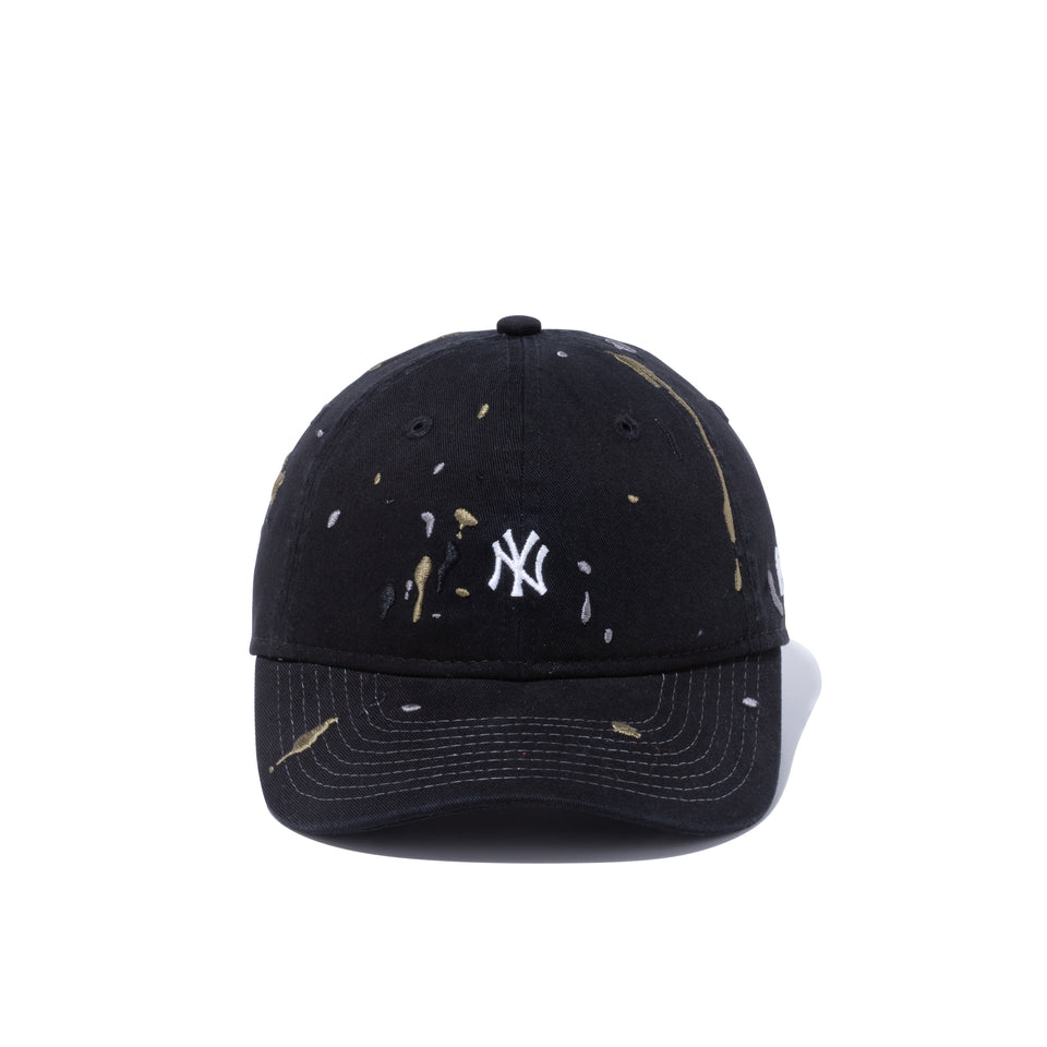 Youth 9TWENTY ニューヨーク・ヤンキース スプラッシュエンブロイダリー ミニロゴ ブラック