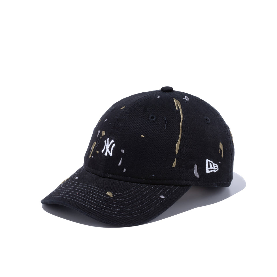 Youth 9TWENTY ニューヨーク・ヤンキース スプラッシュエンブロイダリー ミニロゴ ブラック