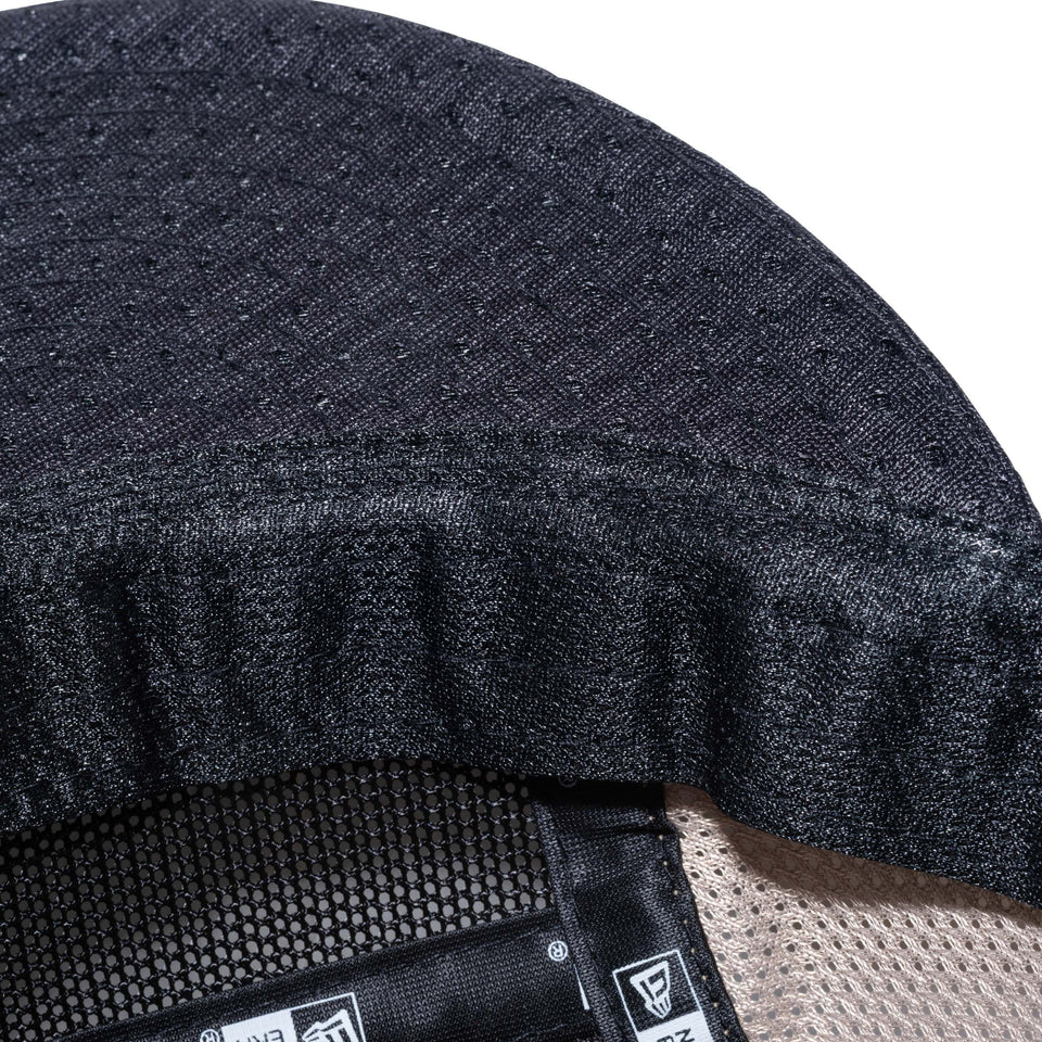ジェットキャップ テックマルチメッシュ NEW ERA ブラック / ダークベージュ 【ニューエラ アウトドア】