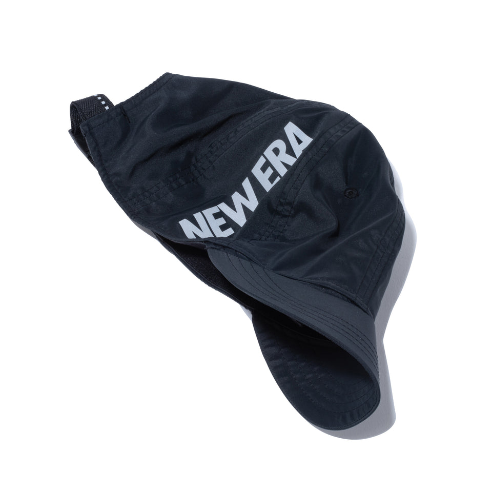 バイクキャップ テックストレッチ NEW ERA ブラック 【ニューエラ アウトドア】