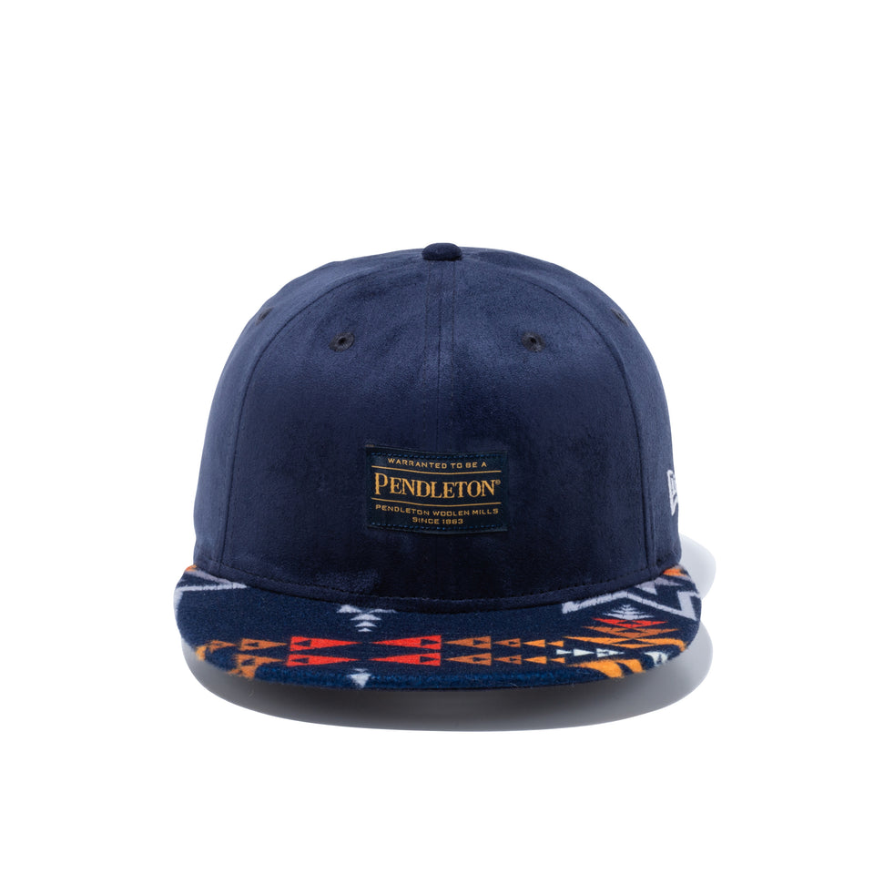 9FIFTY Pendleton ペンドルトン ネイビースエード  【ニューエラ アウトドア】
