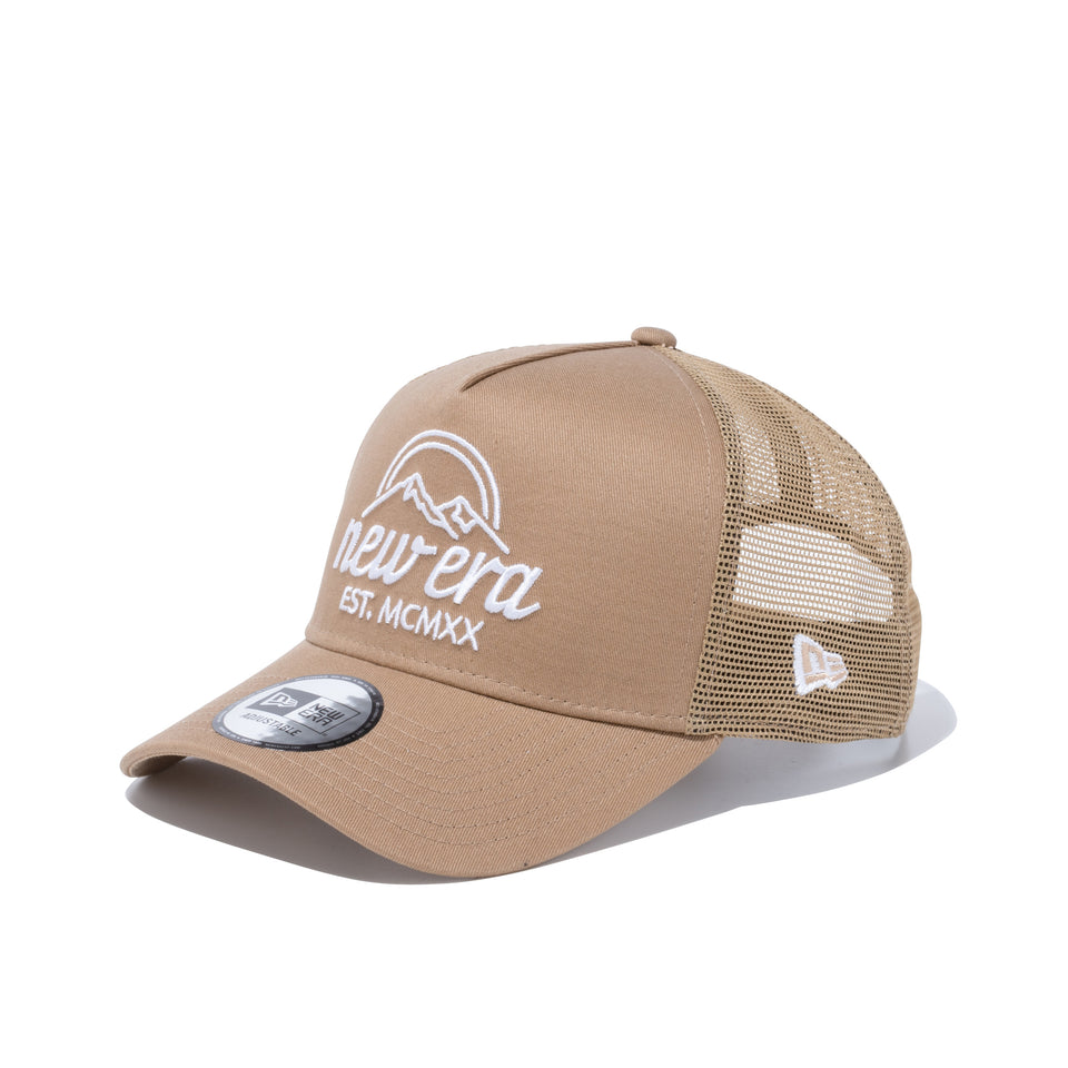 【ニューエラ アウトドア】 9FORTY A-Frame トラッカー ロッジサイドボード カーキ | NEW ERA ニューエラ公式オンラインストア