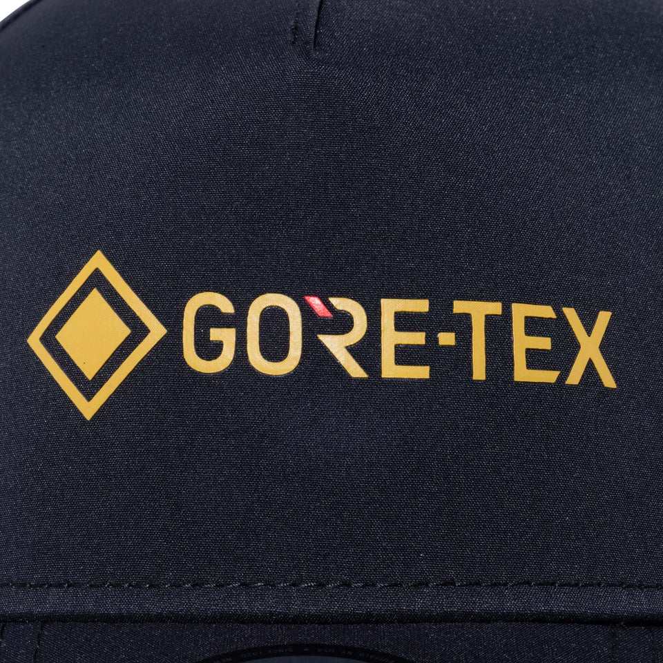 9FORTY A-Frame GORE-TEX PACLITE ゴアテックス ブラック × チェビオットゴールド 【ニューエラ アウトドア】