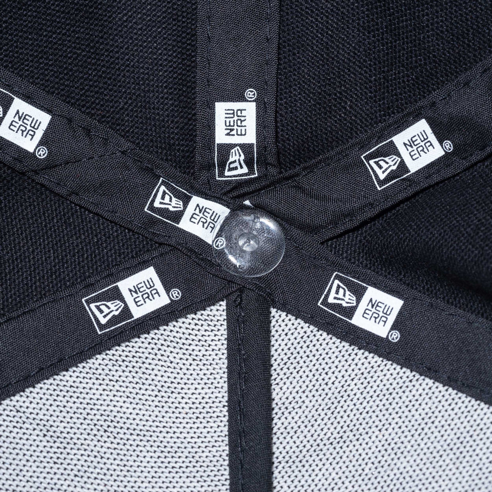 9FORTY A-Frame ダックキャンバス マウンテンロゴ ブラック ダークグリーンバイザー 【ニューエラアウトドア】
