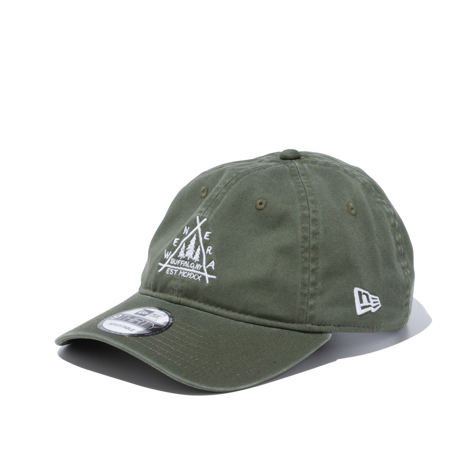 【ニューエラ アウトドア】 9THIRTY トライアングルロゴ フォレスト ニューオリーブ | NEW ERA ニューエラ公式オンラインストア