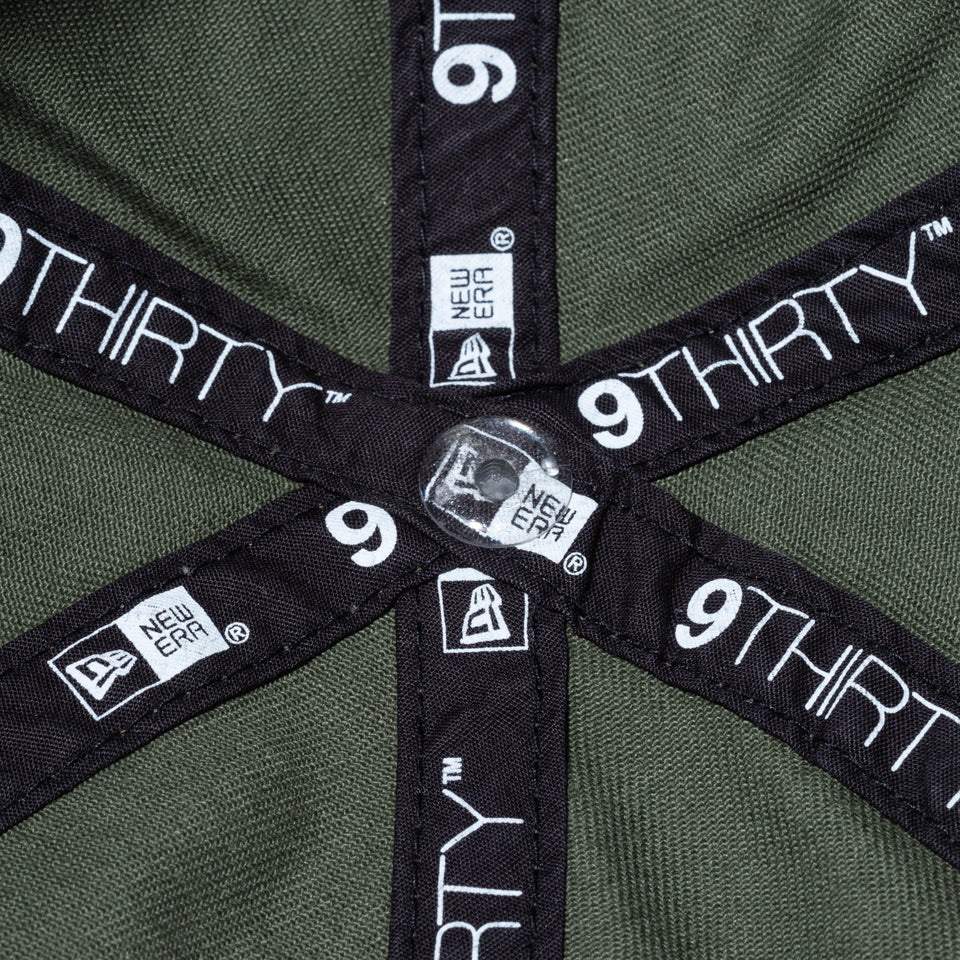9THIRTY トライアングルロゴ フォレスト ニューオリーブ 【ニューエラ アウトドア】