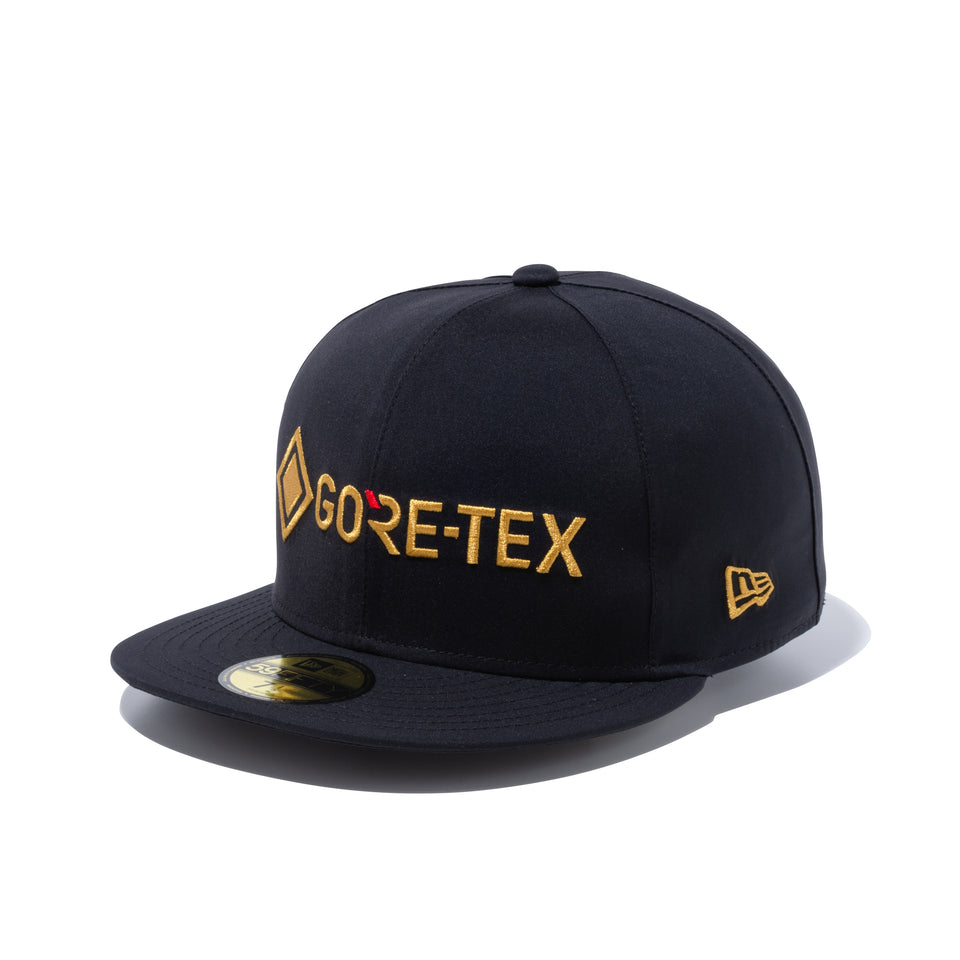 59FIFTY GORE-TEX PACLITE ゴアテックス ブラック × チェビオットゴールド 【ニューエラ アウトドア】 - 12854400-700| NEW ERA ニューエラ公式オンラインストア