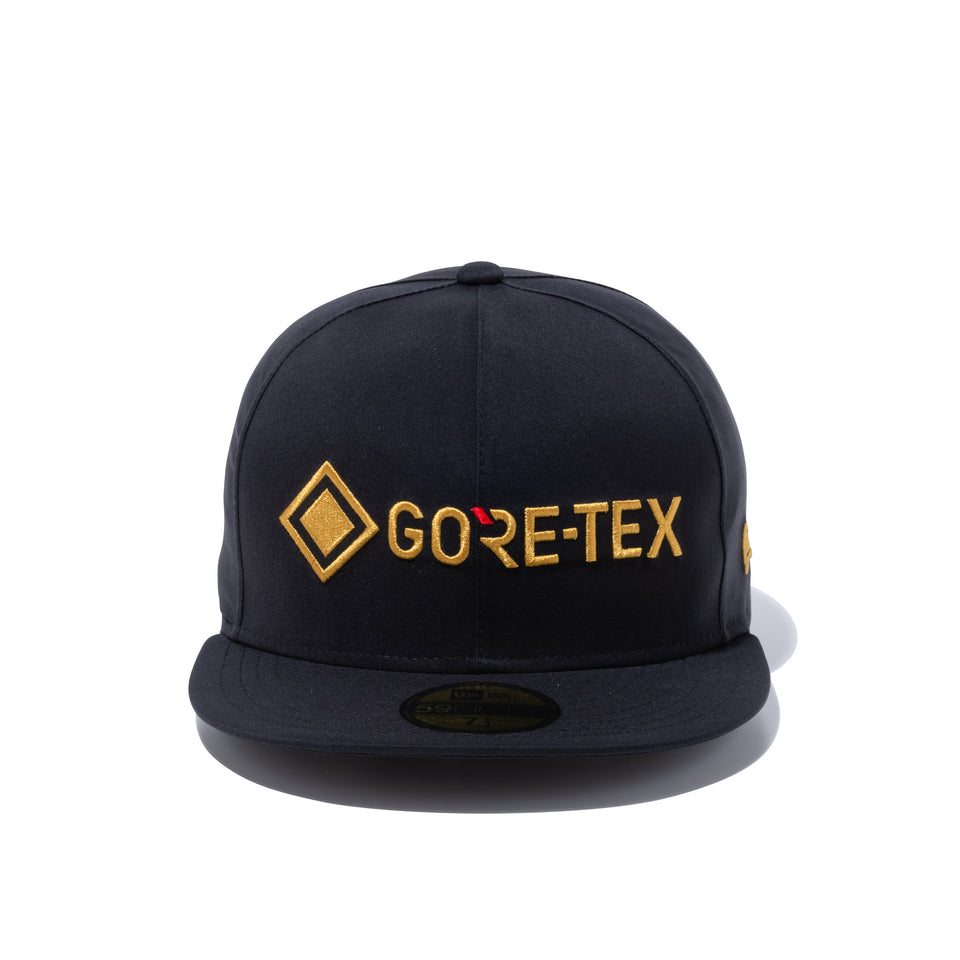 59FIFTY GORE-TEX PACLITE ゴアテックス ブラック × チェビオットゴールド 【ニューエラ アウトドア】 - 12854400-700| NEW ERA ニューエラ公式オンラインストア