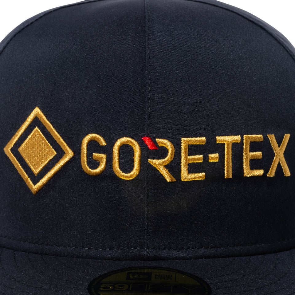 59FIFTY GORE-TEX PACLITE ゴアテックス ブラック × チェビオットゴールド 【ニューエラ アウトドア】 - 12854400-700| NEW ERA ニューエラ公式オンラインストア