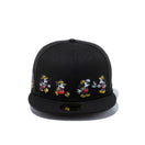 59FIFTY ディズニー ミッキーマウス ブラック オールオーバー  【ニューエラ アウトドア】