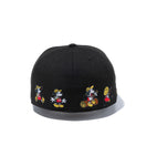 59FIFTY ディズニー ミッキーマウス ブラック オールオーバー  【ニューエラ アウトドア】