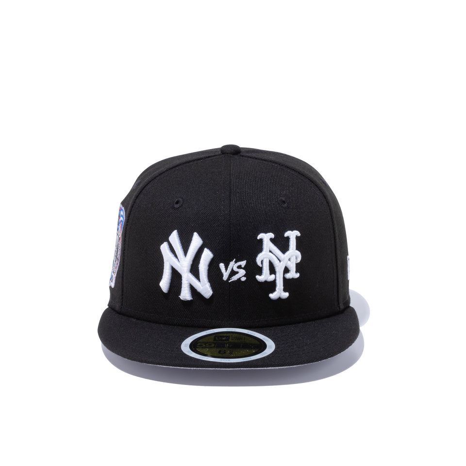 Kid's 59FIFTY サブウェイシリーズ ニューヨーク・ヤンキース / ニューヨーク・メッツ ブラック