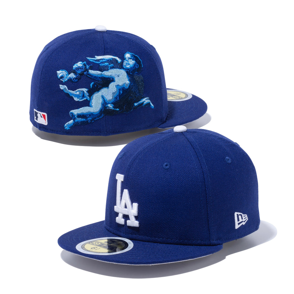 Kid's 59FIFTY エンブロイダリー ロサンゼルス・ドジャース ダークロイヤル