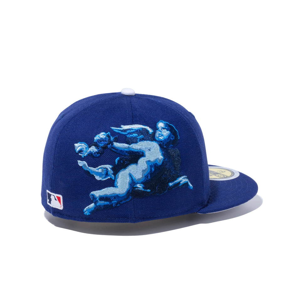 Kid's 59FIFTY エンブロイダリー ロサンゼルス・ドジャース ダークロイヤル