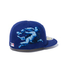 Kid's 59FIFTY エンブロイダリー ロサンゼルス・ドジャース ダークロイヤル