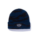 ベーシック カフニット ミッド New Era New York est 1920 タイガーストライプカモネイビー