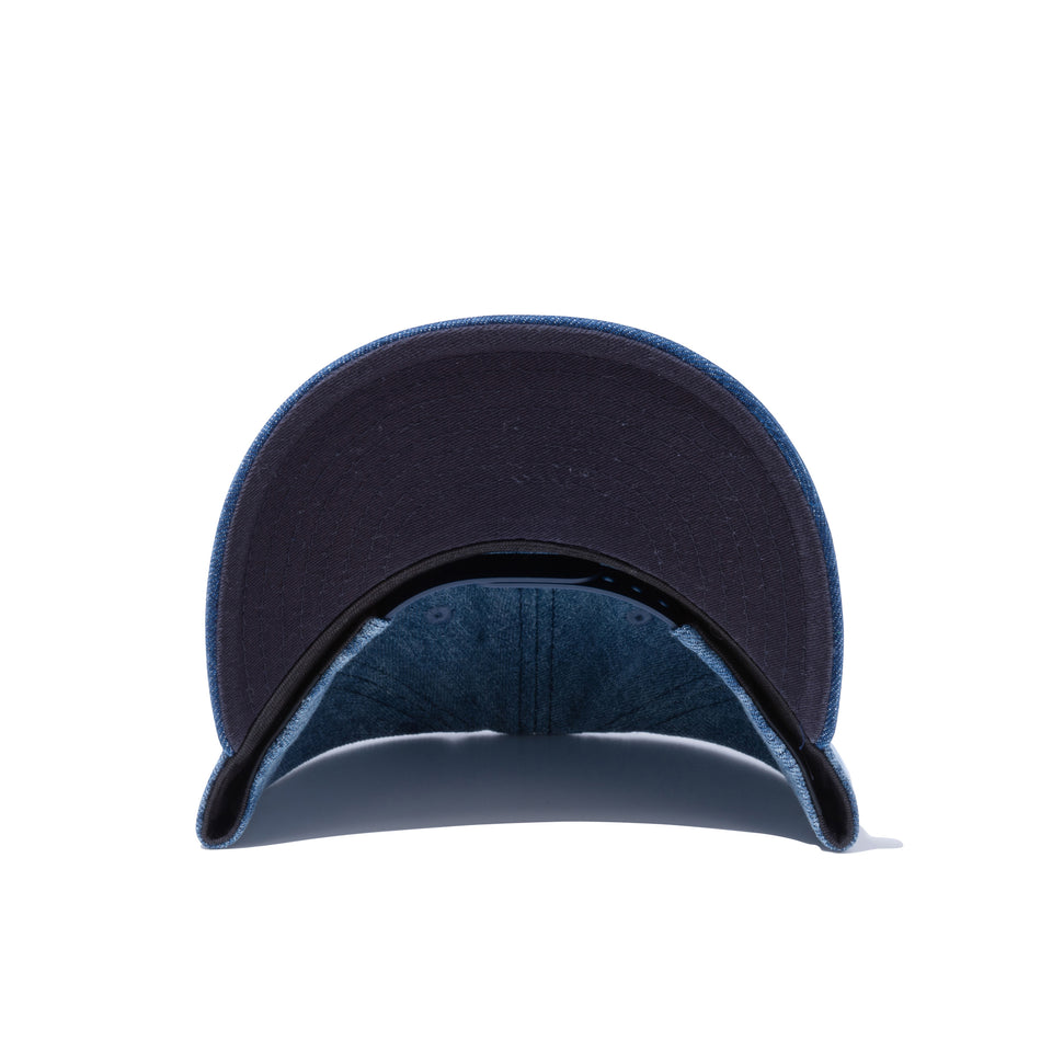 Child 9FIFTY ニューヨーク・ヤンキース ウォッシュドデニム × スノーホワイト