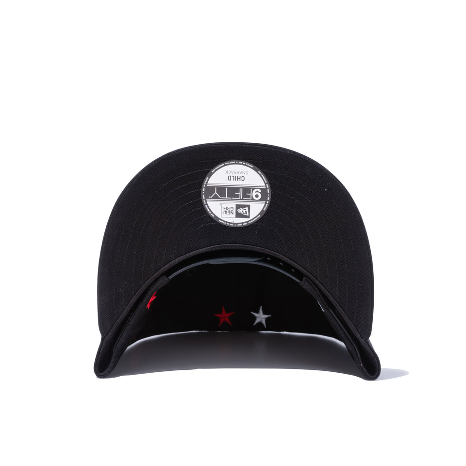Child 9FIFTY ニューヨーク・ヤンキース スターズ ブラック