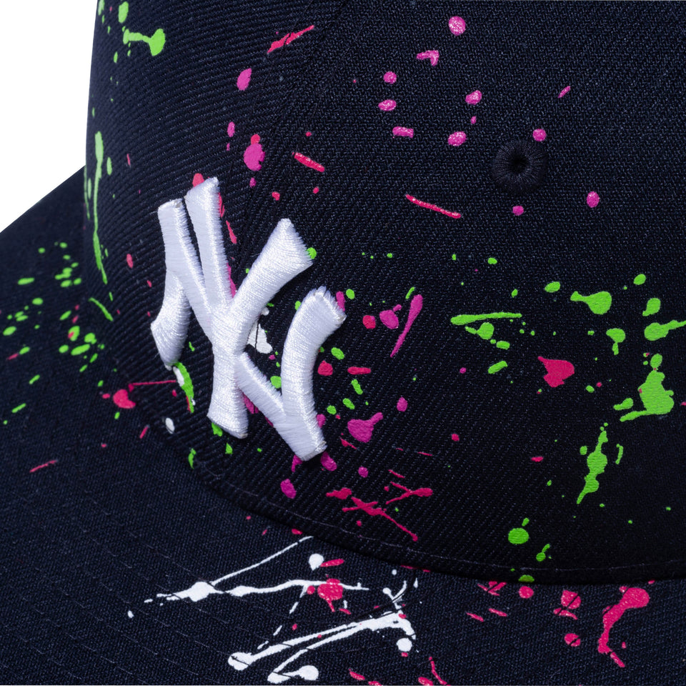 Child 9FIFTY スプラッシュペイント ニューヨーク・ヤンキース ネイビー