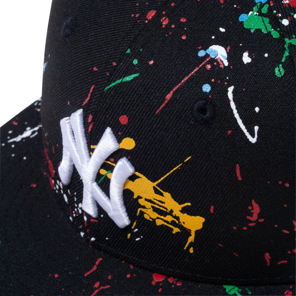 Child 9FIFTY スプラッシュペイント ニューヨーク・ヤンキース ブラック