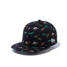 Child 9FIFTY ダイナソー ブラック オールオーバープリント