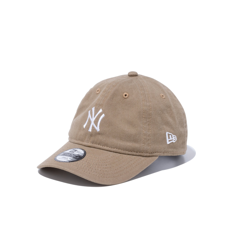 Child 9TWENTY ニューヨーク・ヤンキース ミッドロゴ ブリティッシュカーキ | NEW ERA ニューエラ公式オンラインストア