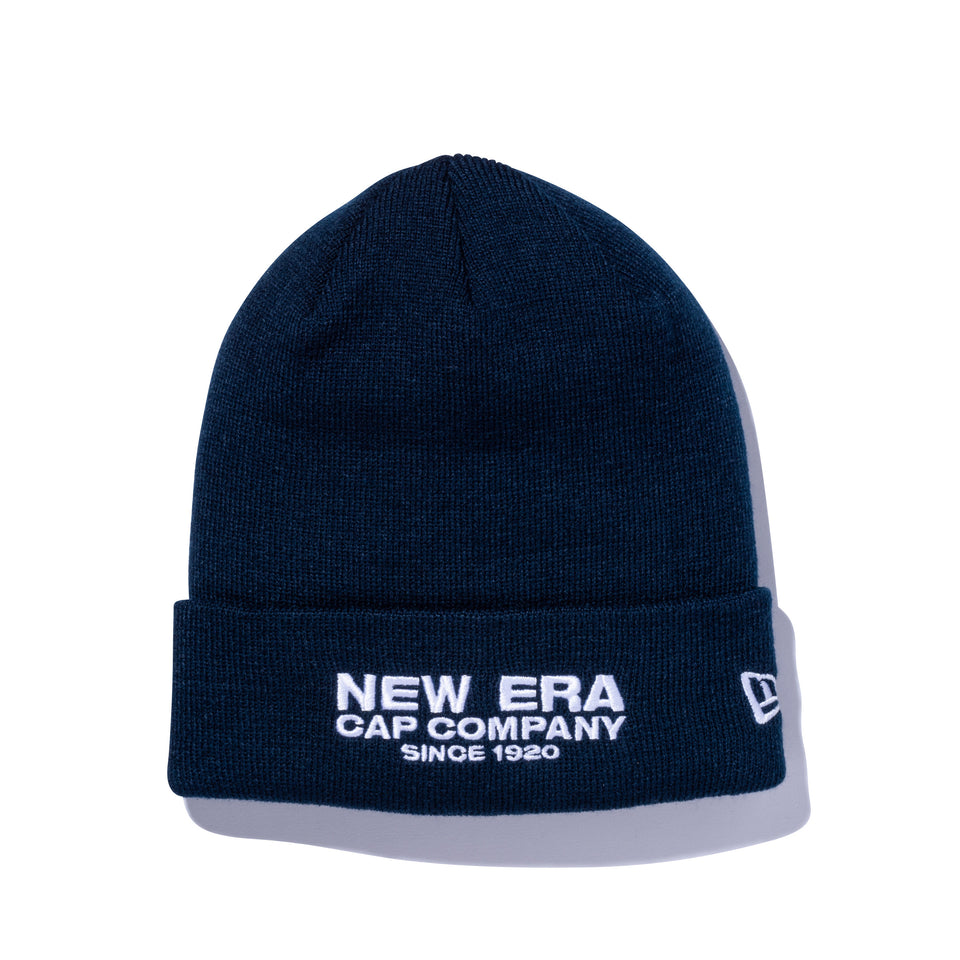 ベーシックカフニット New Era Cap Company Since 1920 ネイビー