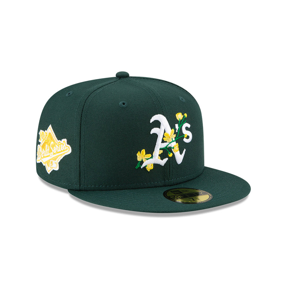 59FIFTY Side Patch Bloom オークランド・アスレチックス | NEW ERA ニューエラ公式オンラインストア
