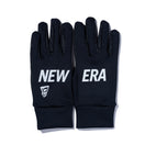 フリース ウォーマーグローブ NEW ERA ブラック × リフレクトホワイト