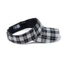 【ゴルフ】 Women's サンバイザー タータン new era モノクロチェック