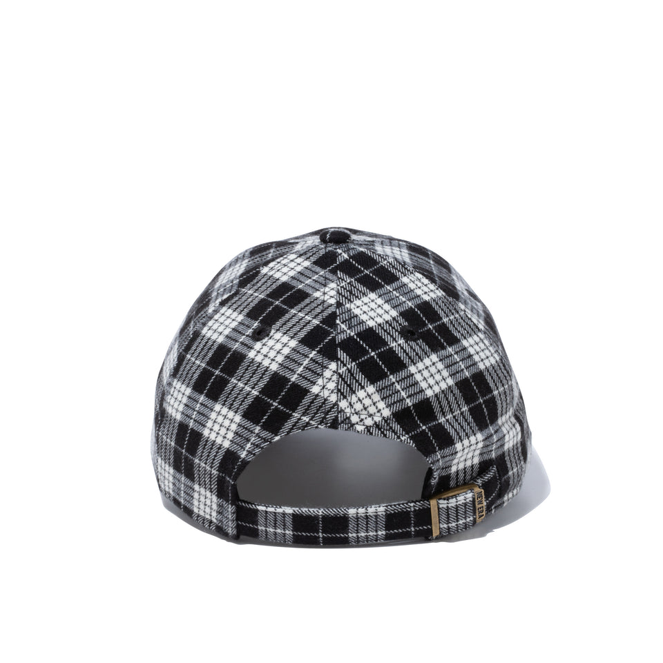 【ゴルフ】 Women's 9TWENTY イージースナップ タータン new era モノクロチェック