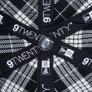 【ゴルフ】 Women's 9TWENTY イージースナップ タータン new era モノクロチェック