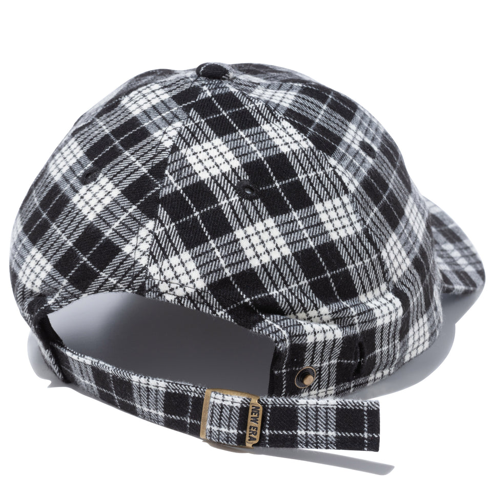 【ゴルフ】 Women's 9TWENTY イージースナップ タータン new era モノクロチェック