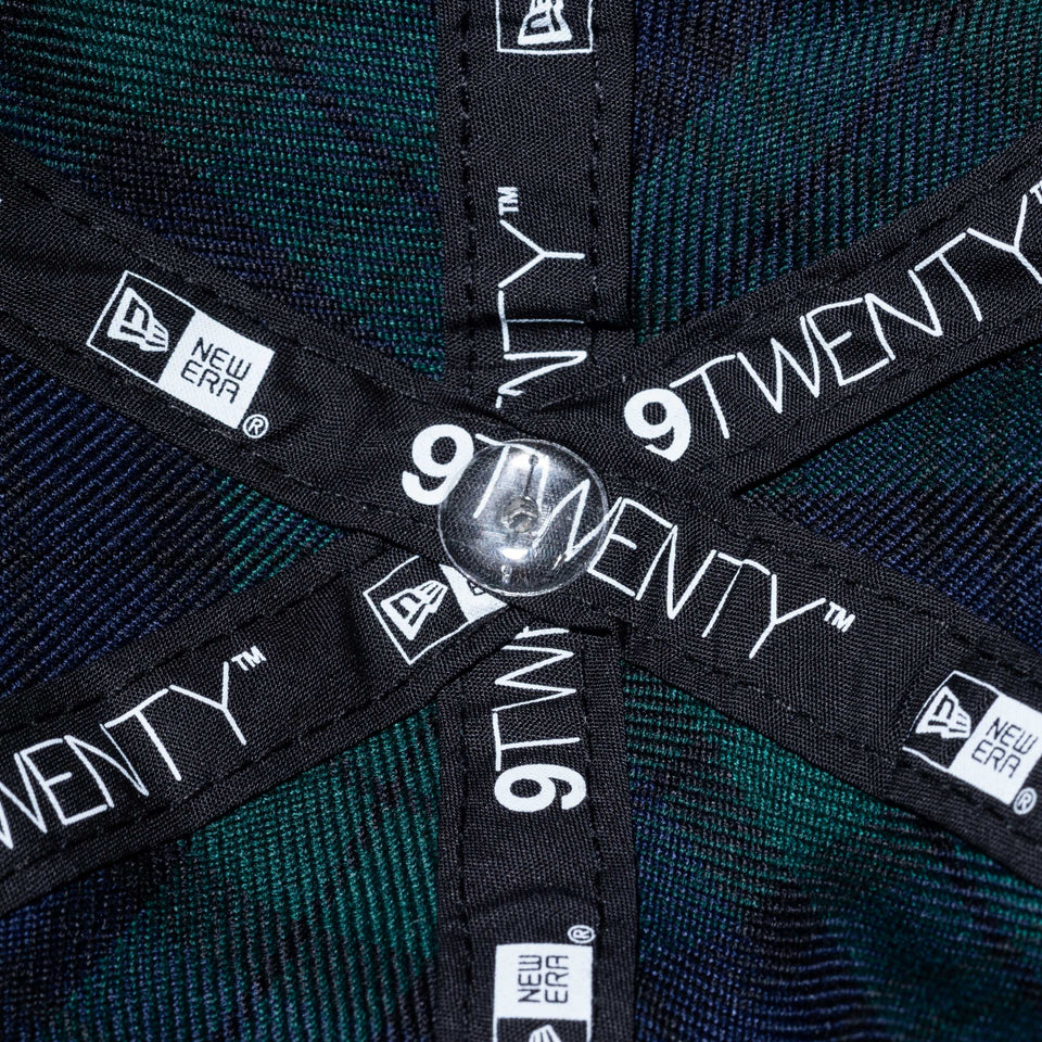 【ゴルフ】 Women's 9TWENTY イージースナップ タータン new era ブラックウォッチ